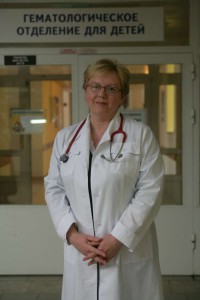 Chefärztin der Kinderhämatologie Dr. Irina Romaschewskaja