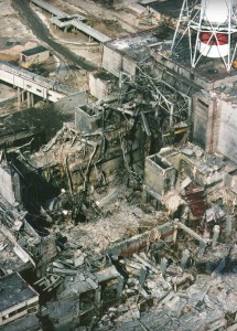 1986 Ausgebrannter Reaktor
